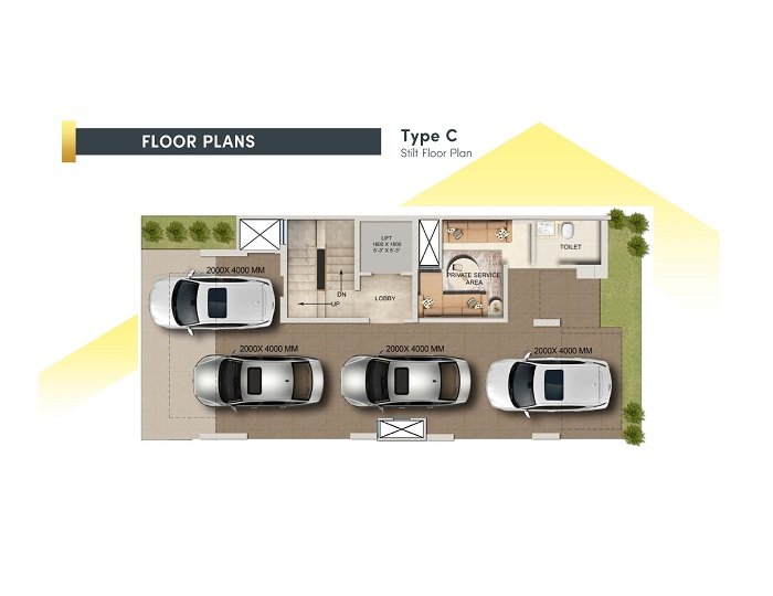 3 BHK Floor (1440 sq.ft.)