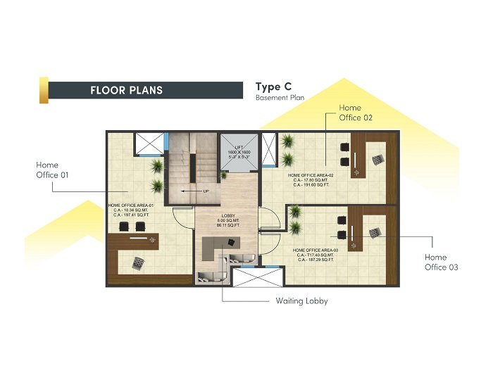 3 BHK Floor (1440 sq.ft.)