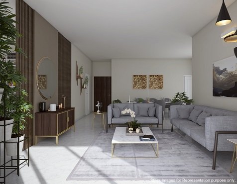 3 BHK Apartment Godrej Meridien (1,900 sq.ft.)