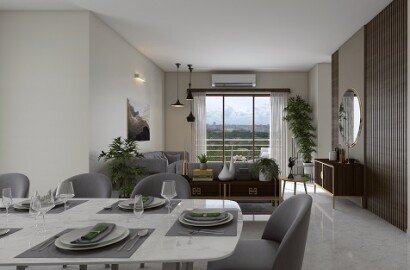 4 BHK Apartment Godrej Meridien (1,657.1 sq.ft.)