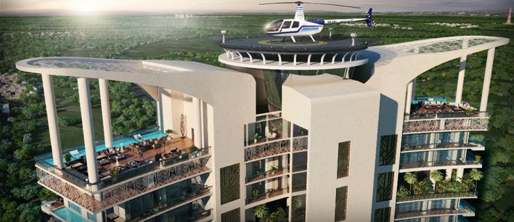 4BHK Residential Apartment The Leela Sky Villas