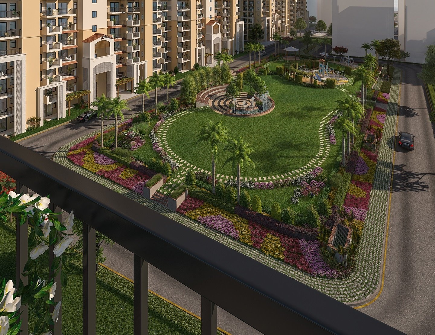 3 BHK Apartment - Emaar Palm Heights