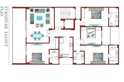 4 BHK, Residential Apartment